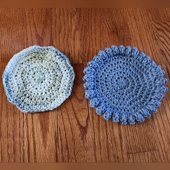 Crochet Stone Wash Washcloth and Face Disc Set - Picture 7 of 10